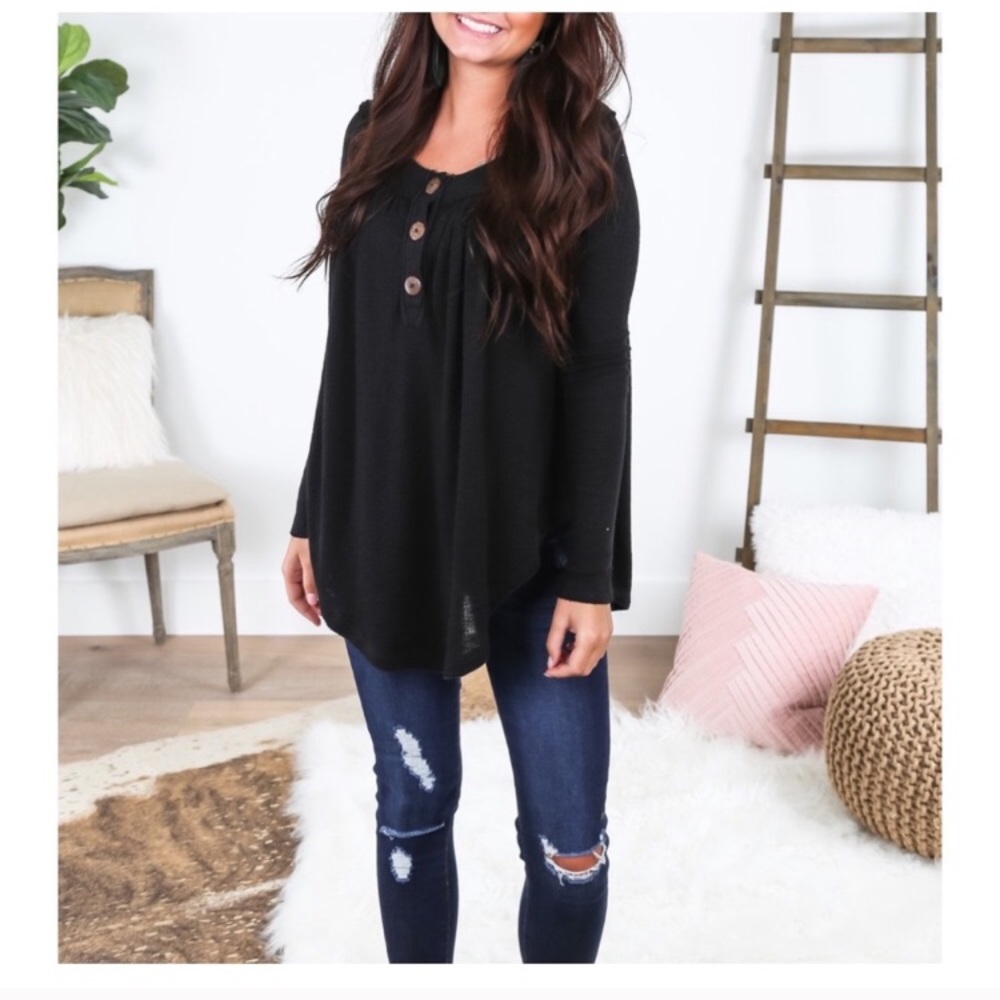 Free People Thermal Knit Top